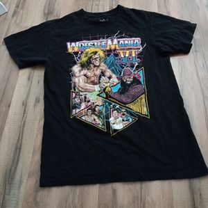 Wrestlemania IV Ultimate Warrior t shirt